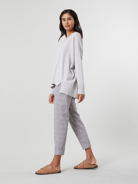 SILLS (NZ) Hepburn pant - Yellow/red check! 14