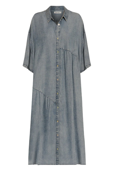 EB & IVE - Elan tencel midi shirt dress! 8-18