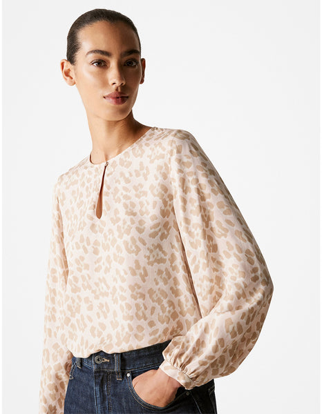 TRENERY (BN) "Ocelot" billow sleeve blouse! 12