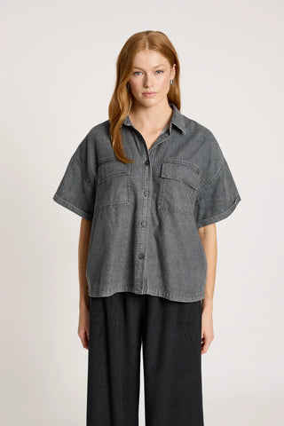 EB & IVE - Bodhi boxy denim shirt! 12