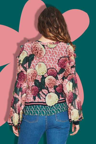 COOP By Trelise "Whatever frill be" blouse! 10