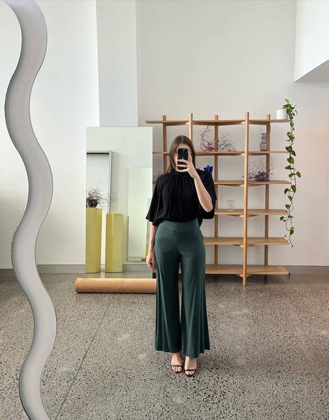 RUBY - Wide leg cupro Reese pant! 16