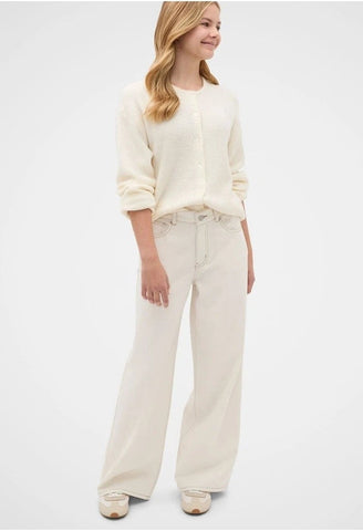 SEED (LN) Straight leg jeans - Cream! 14