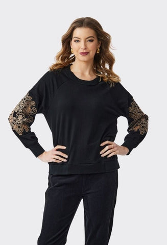 NEWPORT (LN) Embroidered Isaac sweater! 18