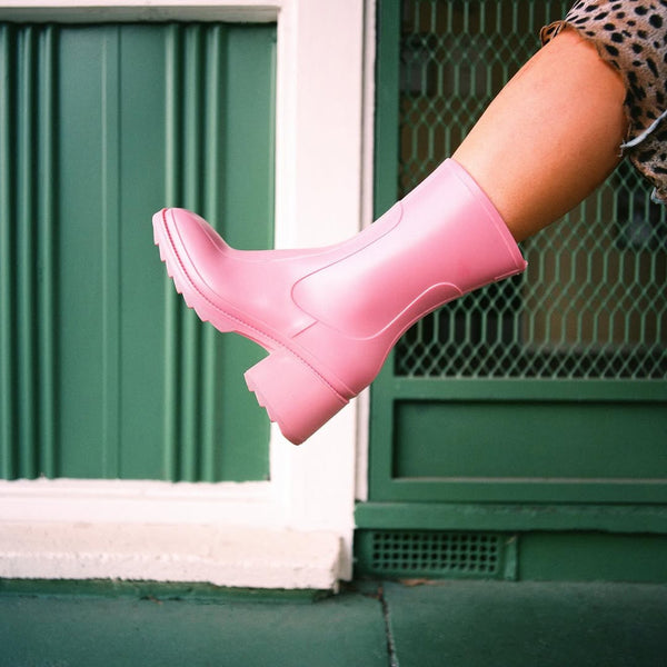 ITNO (LN) "Splendour" rubber boots - Pink! 41