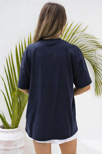 THE SELF STYLER "Sonny" oversized tee - Navy! 12