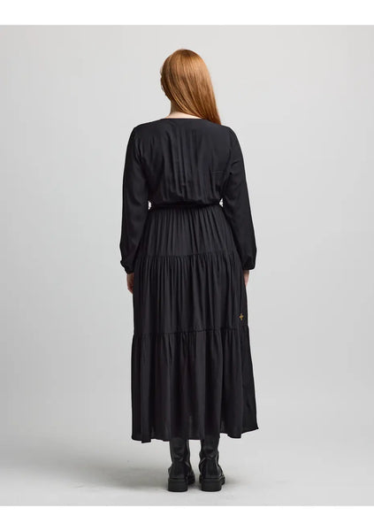 STELLA + GEMMA (BN) "Lexington" wrap maxi dress! 16