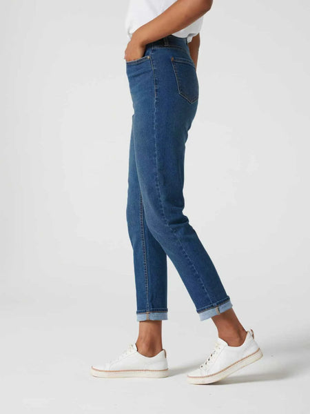 JEANSWEST (LN) Tapered jeans - Mid vintage blue! 12