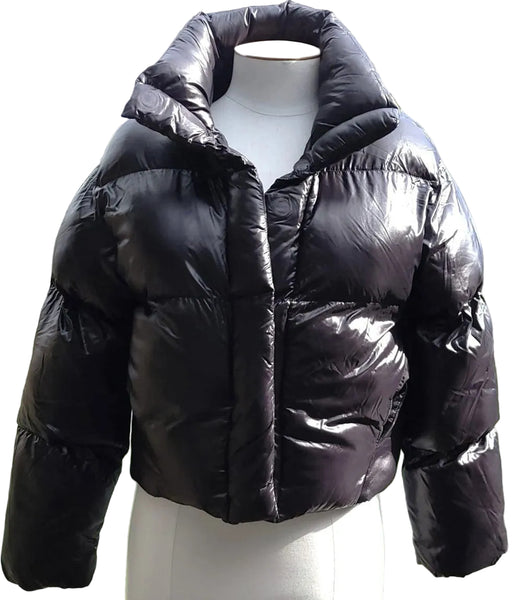MOOCHI (LN) Facet puffer jacket - Black gloss! 14
