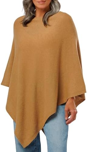 ANNA KRISTINE (LN) Cashmere knit poncho! 8-16
