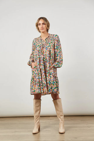 ISLE OF MINE - Romance dress - Meadow print! 16-18