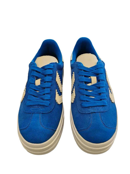 ALFIE & EVIE (LN) "Ignite" leather sneakers - Electric blue! 38