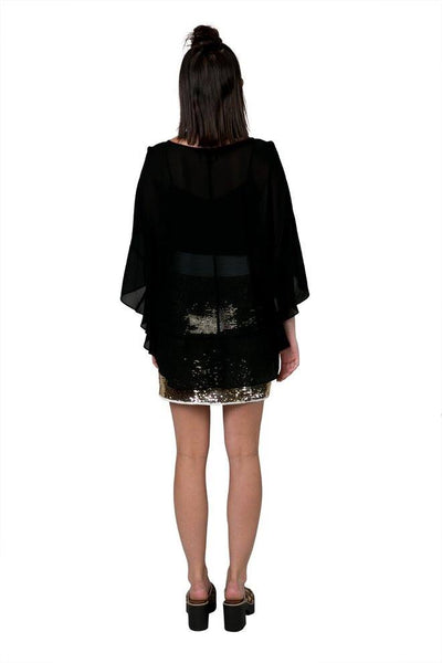 AUGUSTINE (BN) "Rosa" ruffle detail top! 12-14