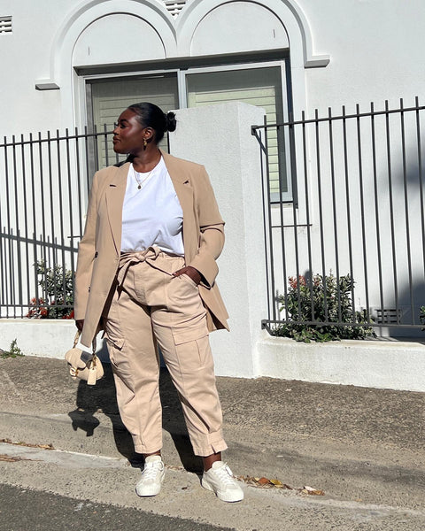 DECJUBA - Carys boyfriend blazer - Beige! 16