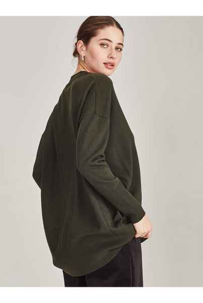 SILLS (LN) Aurelie relaxed Merino crew - Cinnamon! 14