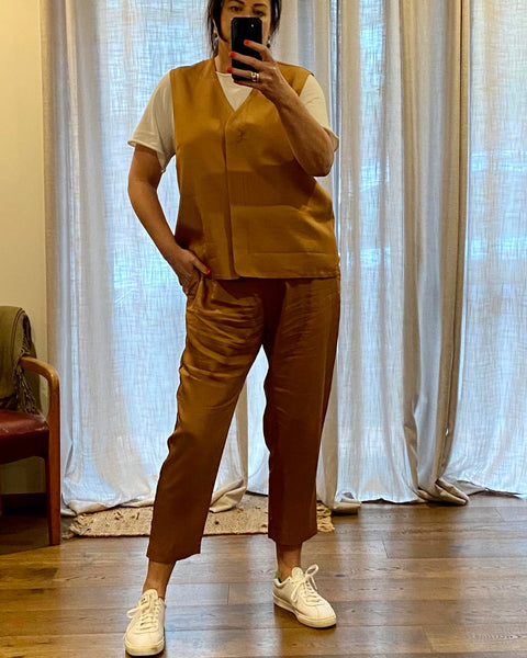 NYNE (NZ) Essential pant - Biscuit! 12