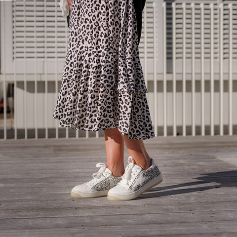 STELLA + GEMMA - Greta midi skirt - Leopard! 14