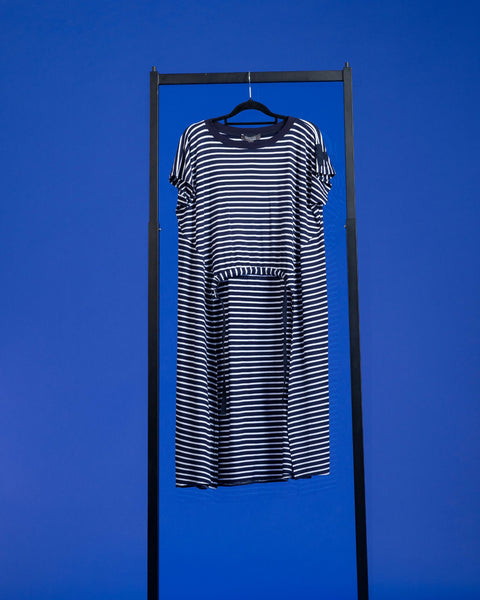 LOUNGE By Repertoire (NZ) Stripe high low tunic! 14