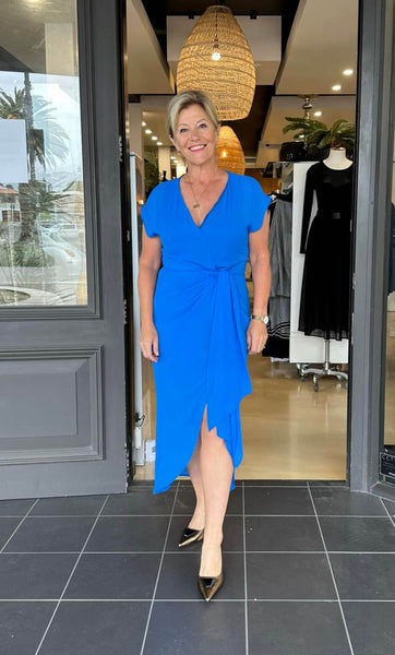 REPERTOIRE (NZ) "Le Mer" chiffon dress! 14
