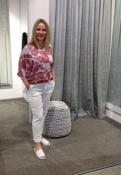 REPERTOIRE "Savanna" white linen pant! 14