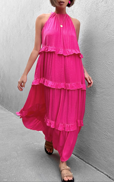 DECJUBA - Liesel tiered maxi dress! 12