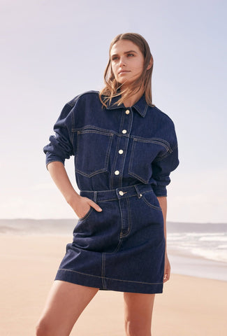 DECJUBA - Cindy denim shacket! 16