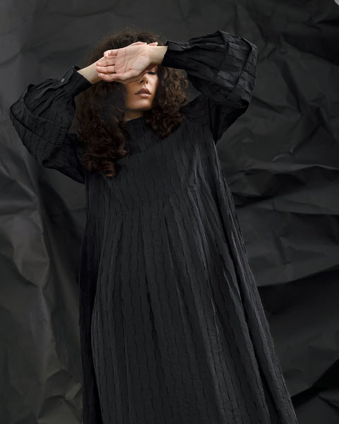 REPERTOIRE (NZ) "Kody" textured midi dress! 12