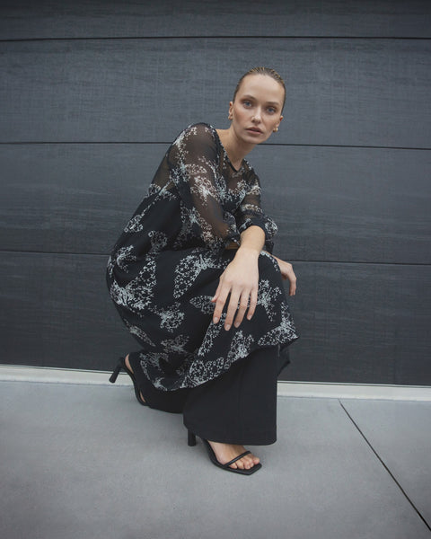 REPERTOIRE (NZ) "Saint" butterfly silk dress! 14