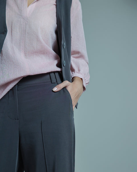 LOUNGE By Repertoire "Lea" waistcoat - Grey! 16