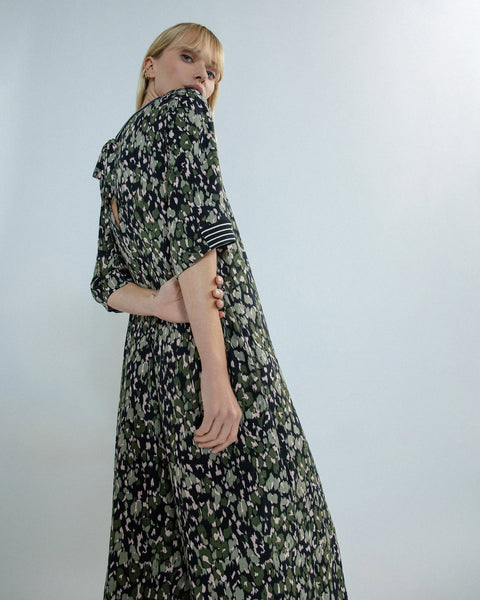 REPERTOIRE (NZ) "Cora" wide leg printed jumpsuit! 12