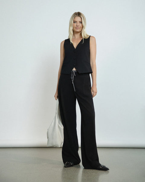 REPERTOIRE "Lea" black waistcoat! 16