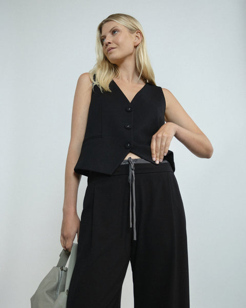 REPERTOIRE "Lea" black waistcoat! 16