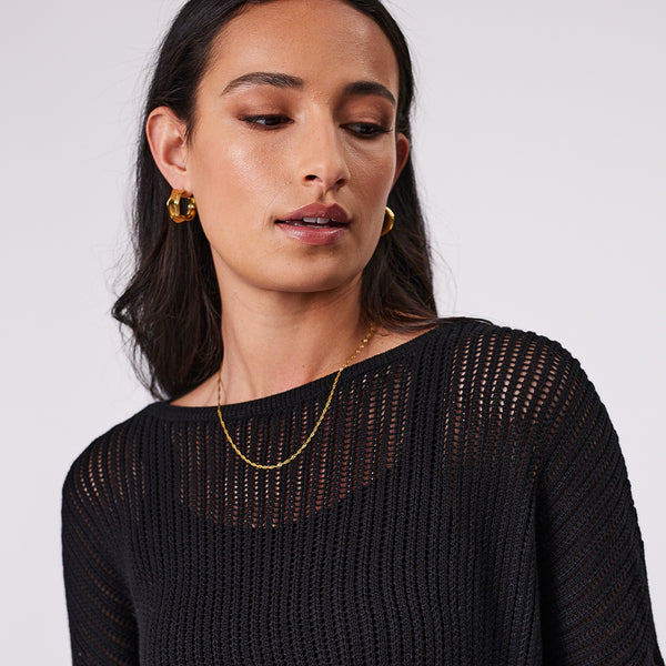 MARLOW - Newport mesh knit - Cornflower! 14