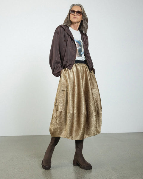 ATELIER By Repertoire (NZ) "Mazdyn" bubble hem skirt! 8-10