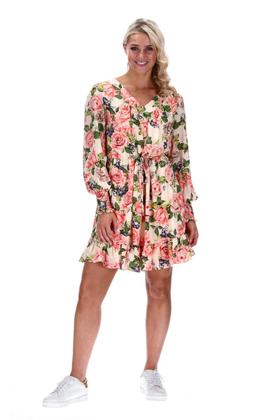 CHARLO - Holly dress - Rose print! 16