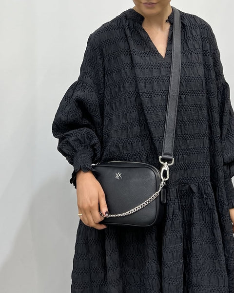 MOOCHI "Appoint" textured L/S dress! 12