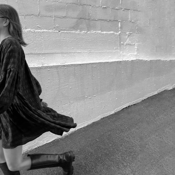 MOOCHI "Appoint" textured L/S dress! 12