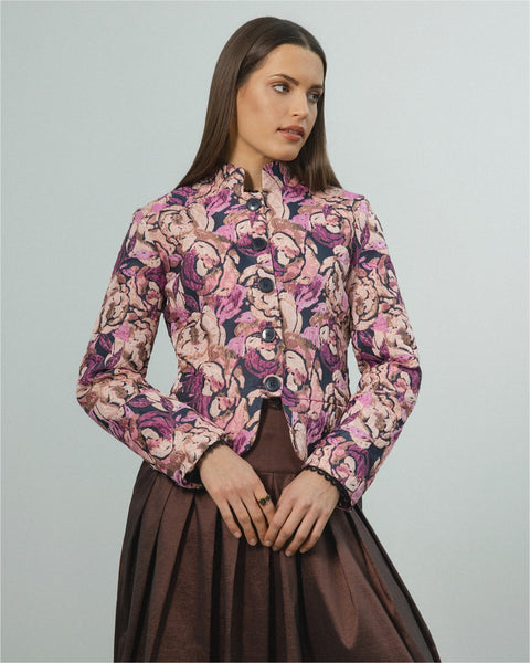 ATELIER by Repertoire (LN) Milano jacquard jacket! 8-10