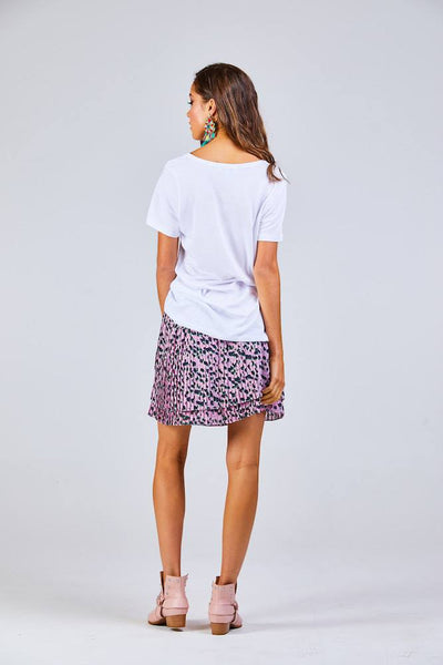 AUGUSTINE "Jed Animal" ruffle mini skirt! 10