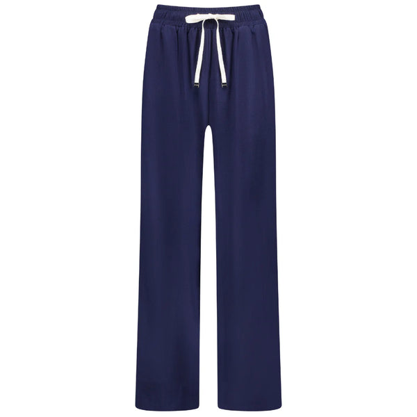 MOKÉ (BN) "Indiana" Wide leg pant - Navy! 18