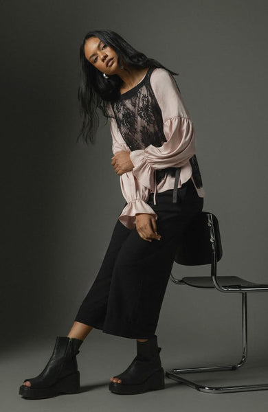 ATELIER By Repertoire "Romance" crushed satin blouse! 16