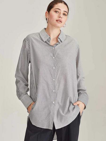 SILLS (LN) NZ - Phoenix contrast stripe shirt! 14