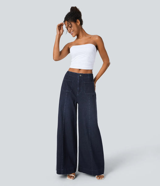 HALARA - Flex - Wide leg panel jeans! 16