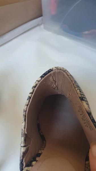 ALDO - Snakeskin leather heels! 40