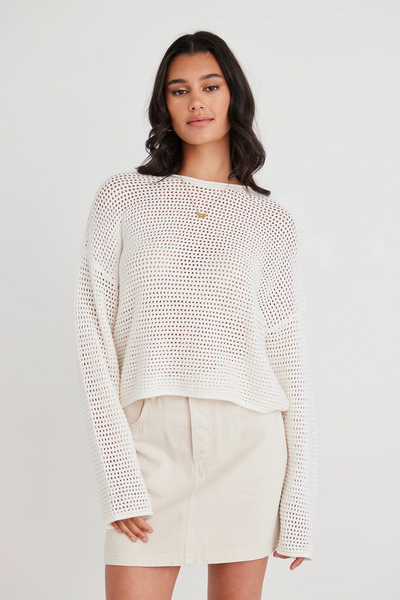 IVY + JACK "Dawn" crochet knit jumper! 12