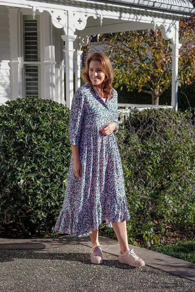 STELLA + GEMMA - Lilac camo Odette maxi dress! 10