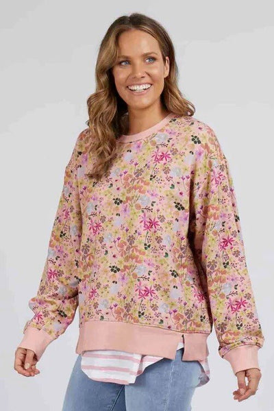 ELM - Laura crew - Coral blush floral! 14