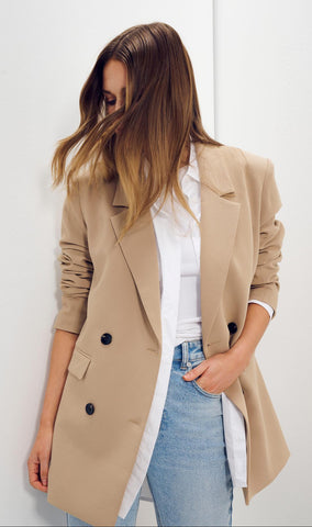 DECJUBA - Carys boyfriend blazer - Beige! 16