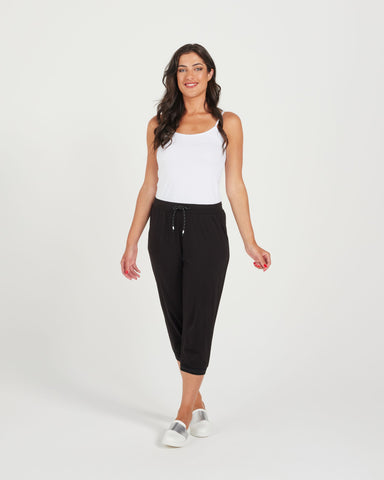 ZAFINA - Metallic rib cuff 3/4 pant! 12