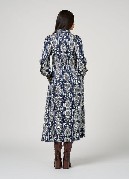 LOOBIE'S STORY (LN) Opaline midi shirt dress! 16